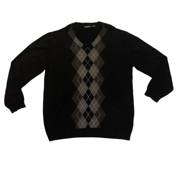 Claiborne Black Mens Sweater - Picture 1 of 12